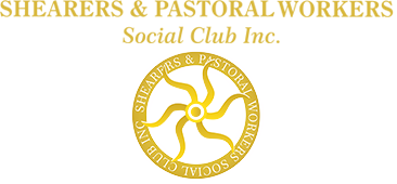 Shearers & Pastoral Workers Social Club Inc Logo